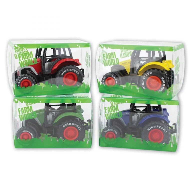 Die Cast Tractor Pull Back
