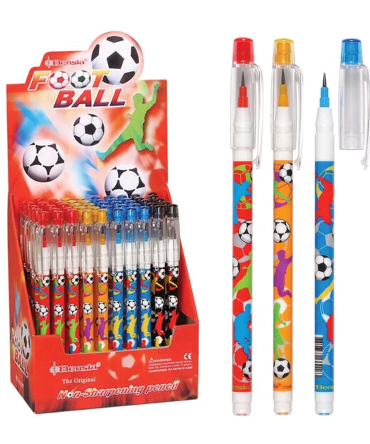 Football Pop-Up Pencil with Eraser
