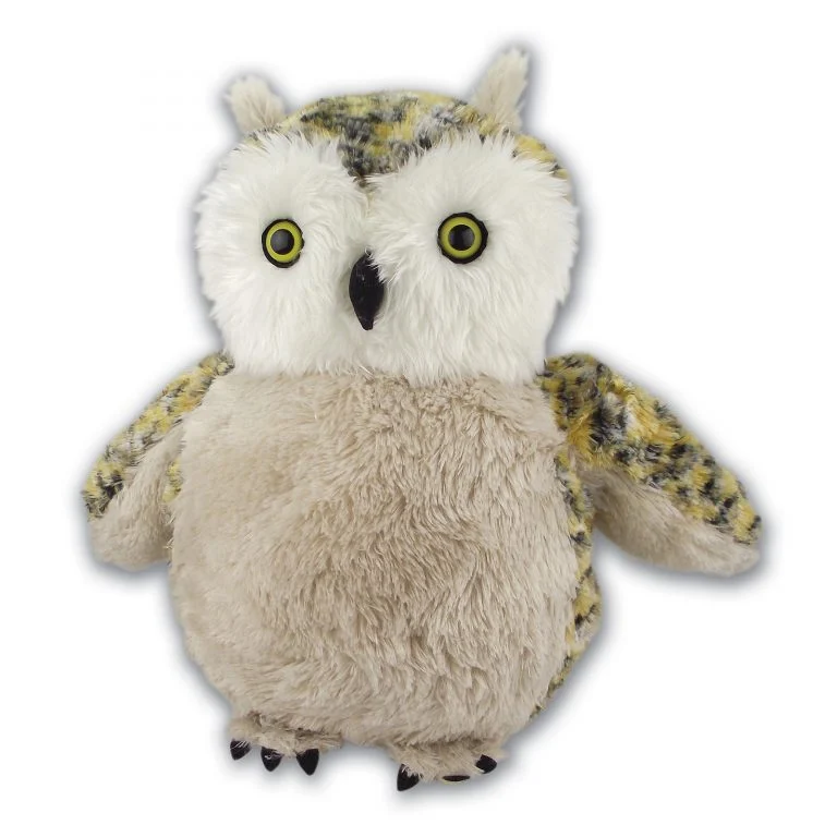 Extra Large Fluffy Owl with Beans