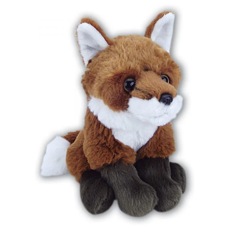 Sitting Fox with Beans
