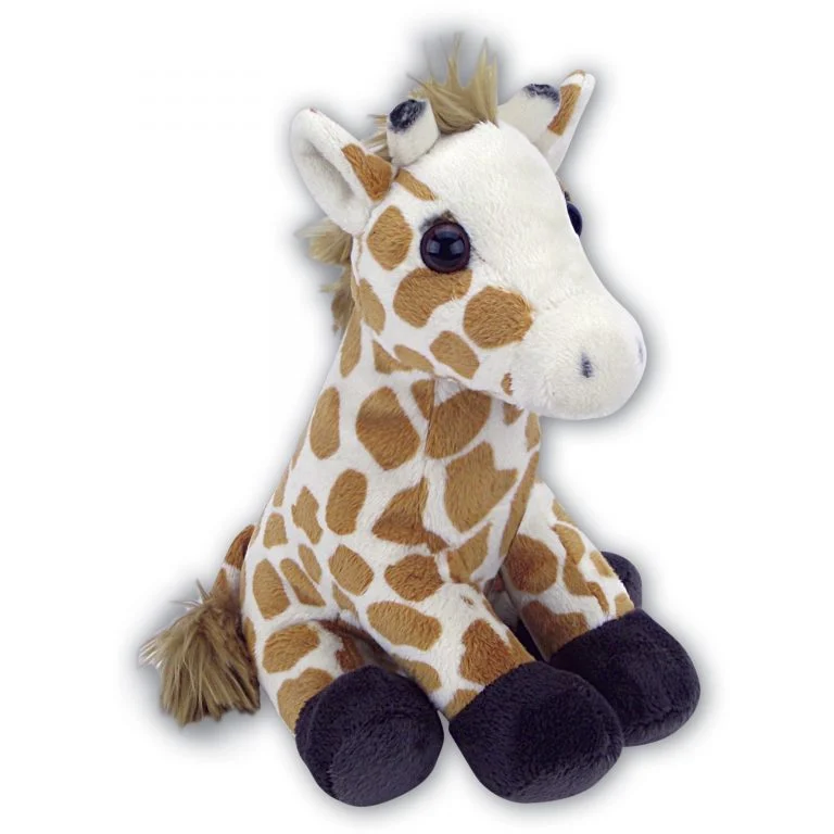 Sitting Giraffe with Beans