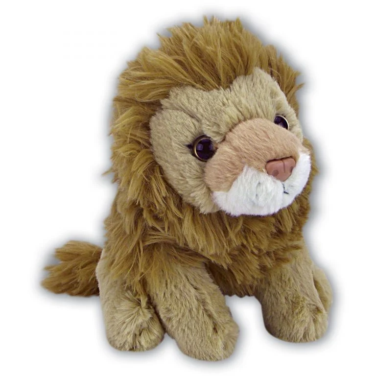 Sitting Lion with Beans