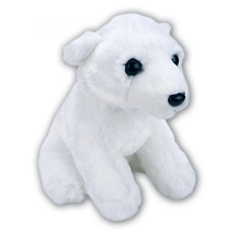 Sitting Polar Bear with Beans