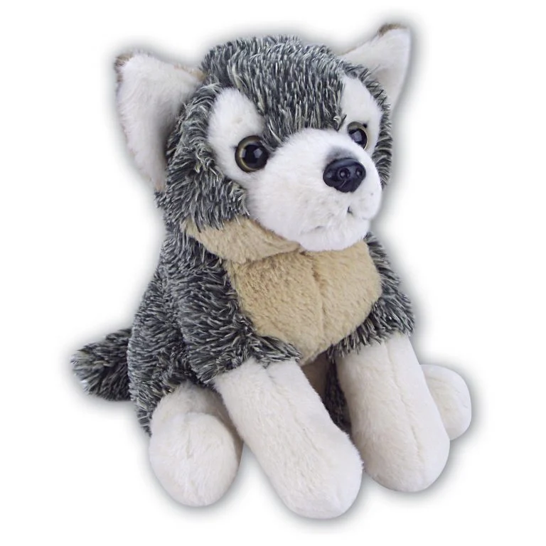 Sitting Wolf with Beans