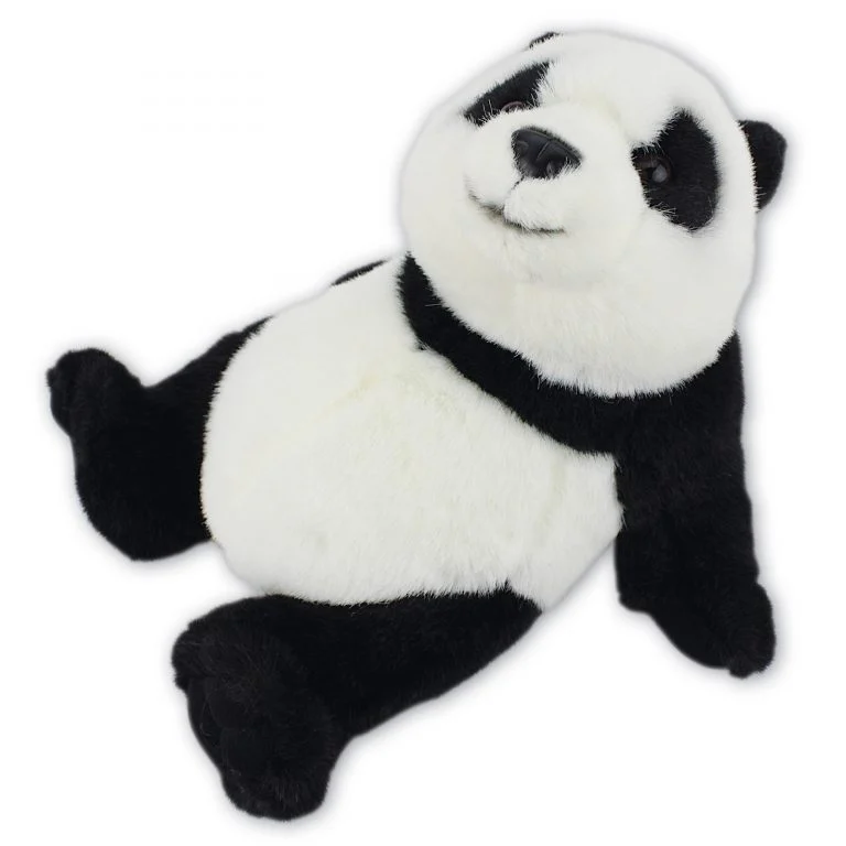 Relaxing Panda with Beans