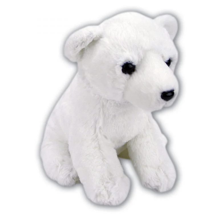 Sitting Polar Bear with Beans