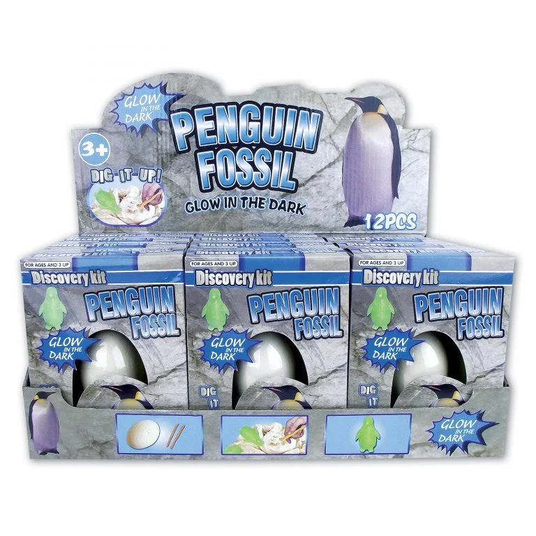 Penguin Fossil Glow In The Dark