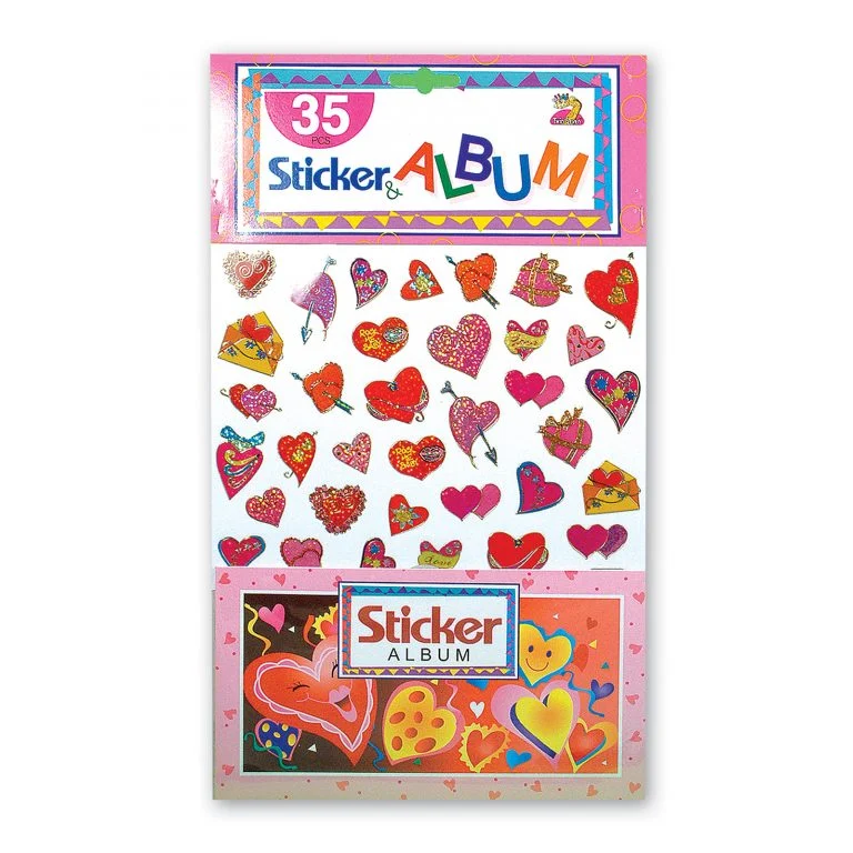 Heart Sticker Album