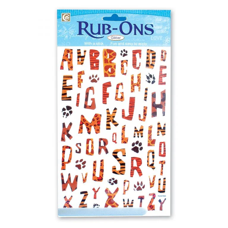 Jungle Rub-Ons