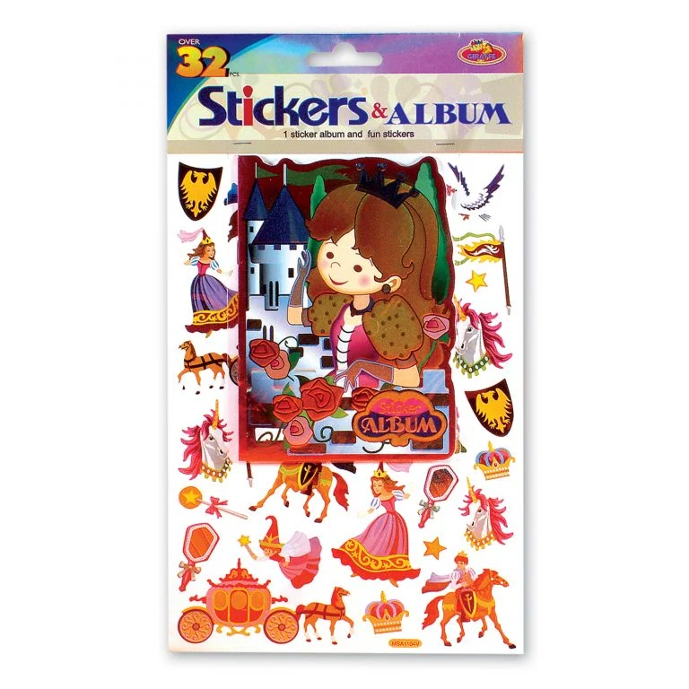Stickers & Album Princess