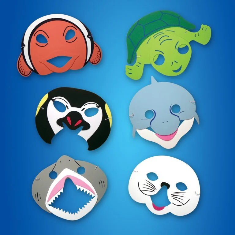Sea Life Eye Face Masks (U.K. Exclusive)