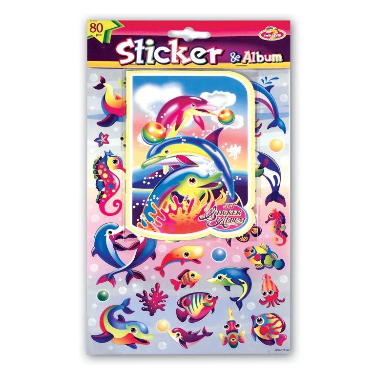 Dolphin Sticker Album