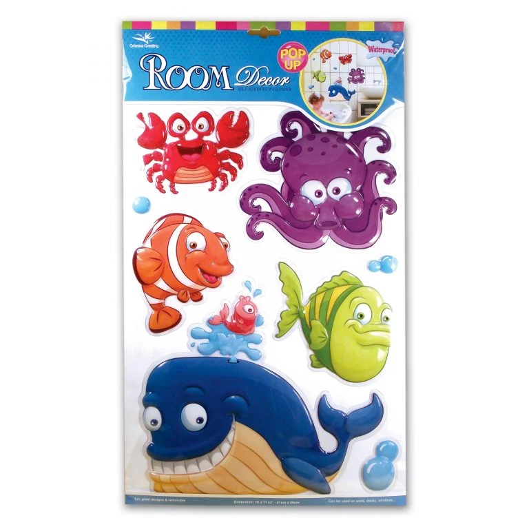 Sea Life Pop-Up Room Décor