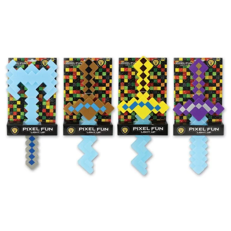 Pixel Fun Light-Up (Swords & Axe)