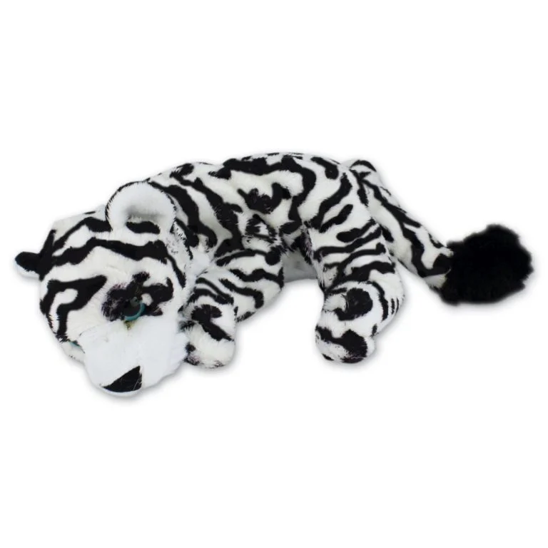 Floppy Lying White Tiger