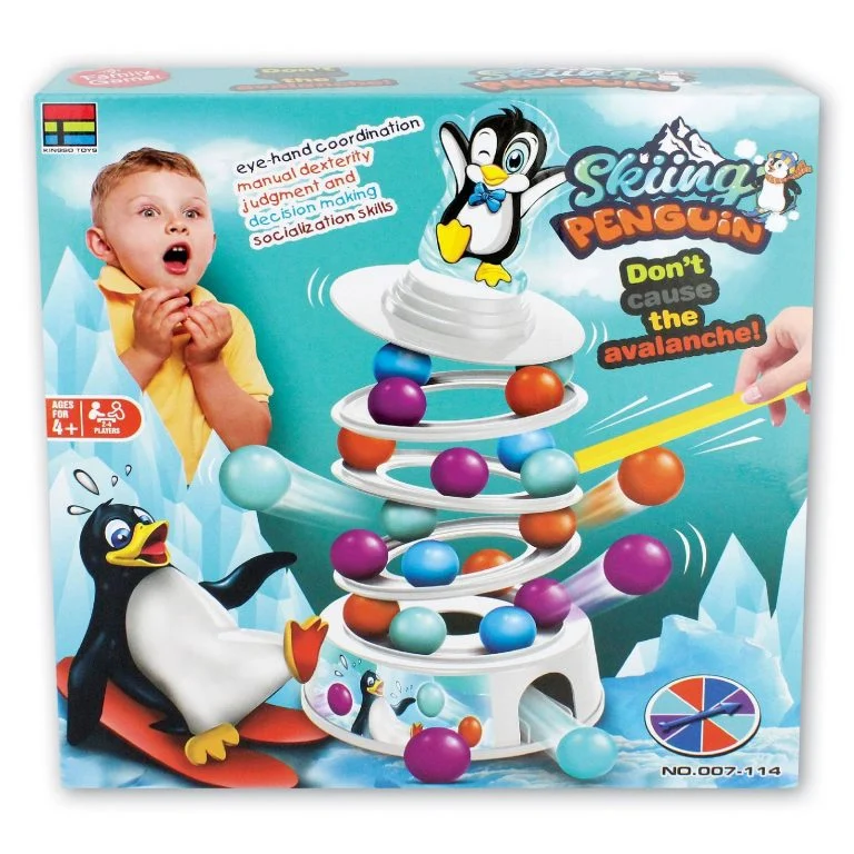 Skiing Penguin Game
