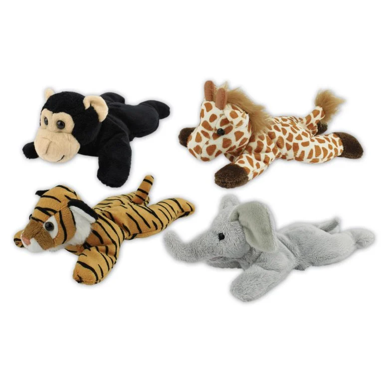 Wildlife Lying Finger Puppets