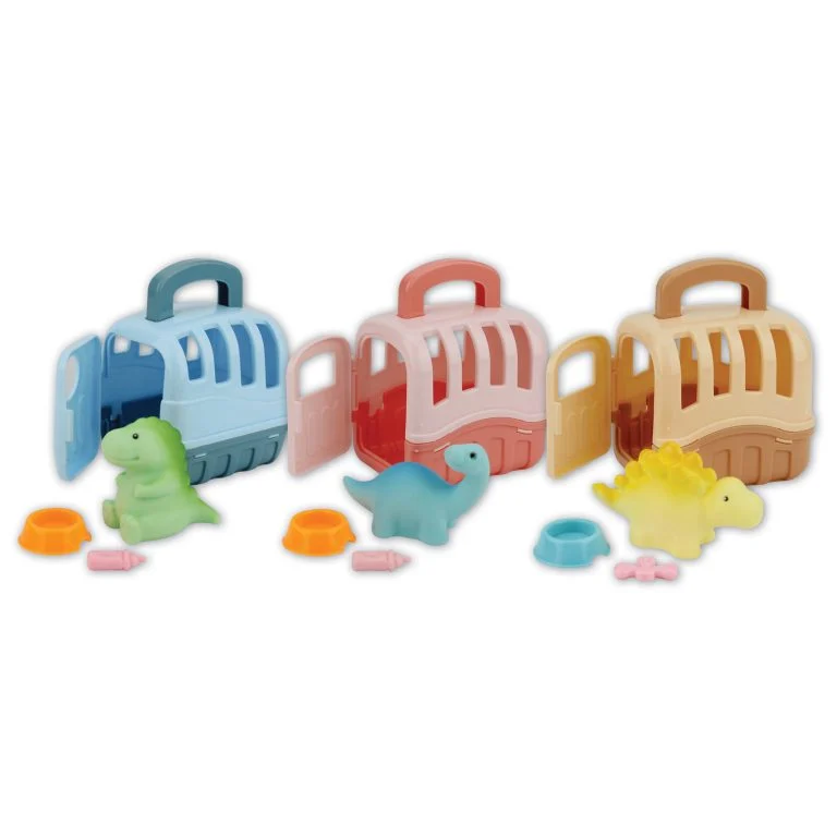 Dinosaur Cage with Dinosaur and Accessory