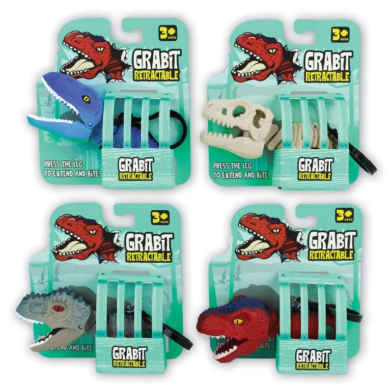Dinosaur Grabit Keyring