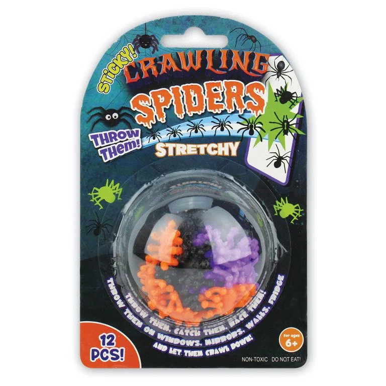Sticky Spider Crawling (12 Pcs)