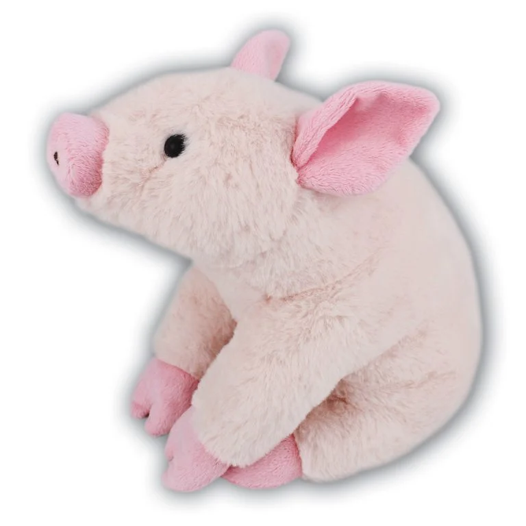 Sitting Pig with Beans
