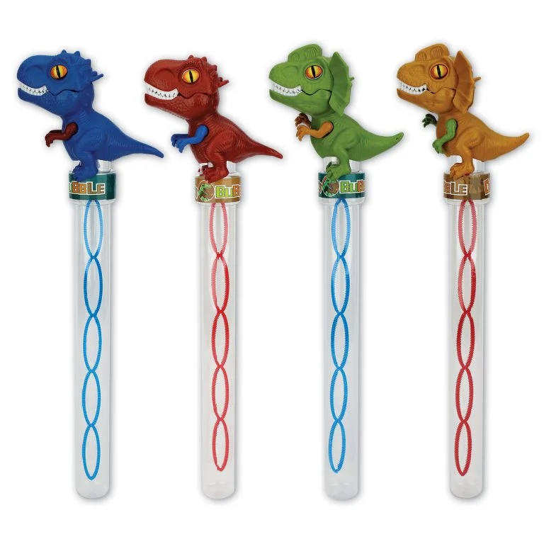 Dinosaur with Bite Bubbles