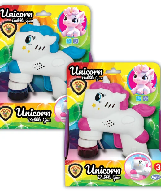 New Unicorn Bubble Gun with Pot