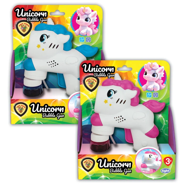 New Unicorn Bubble Gun with Pot