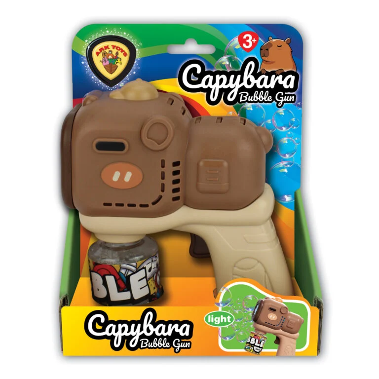 Capybara Bubble Gun with Pot