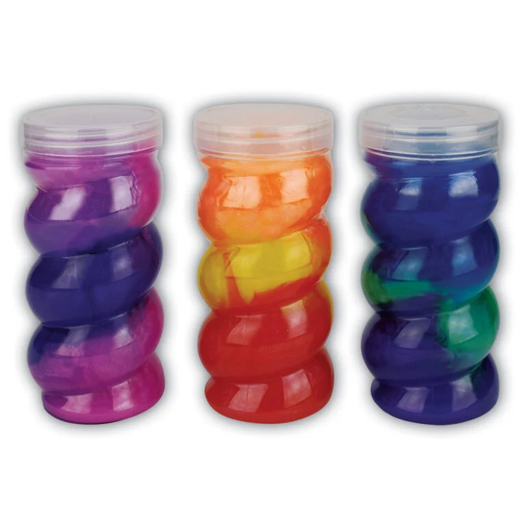 Rainbow Swirly Slime