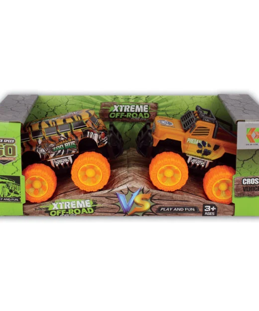 Wildlife Jeep & Bus Friction (2 Pcs)