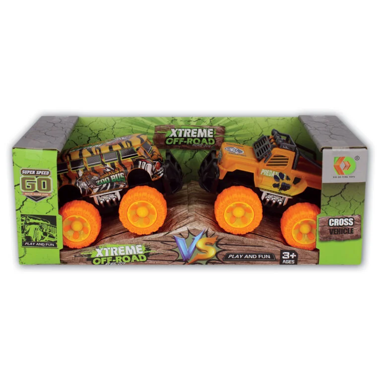 Wildlife Jeep & Bus Friction (2 Pcs)